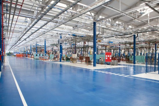 industrial building interior